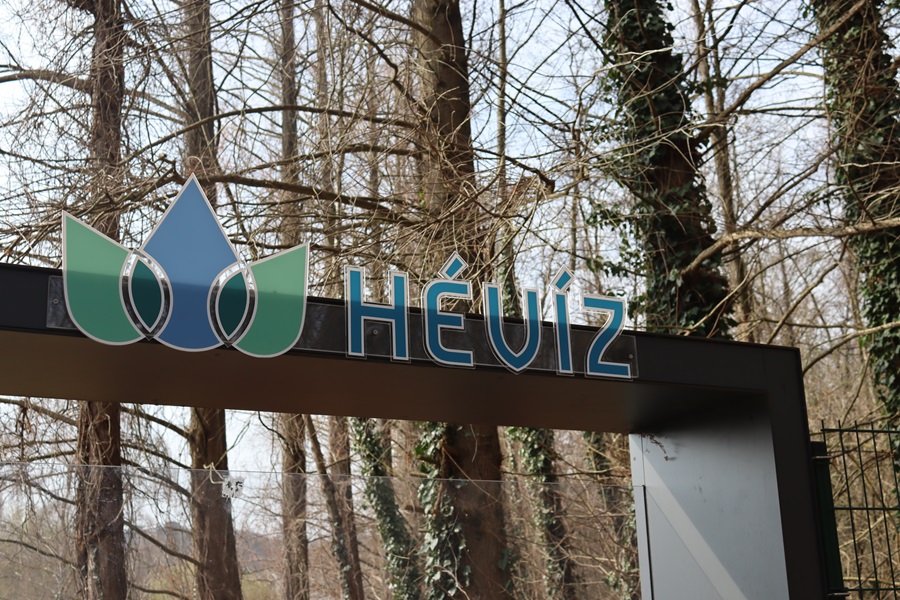 Hévíz im Februar Hévíz im Februar