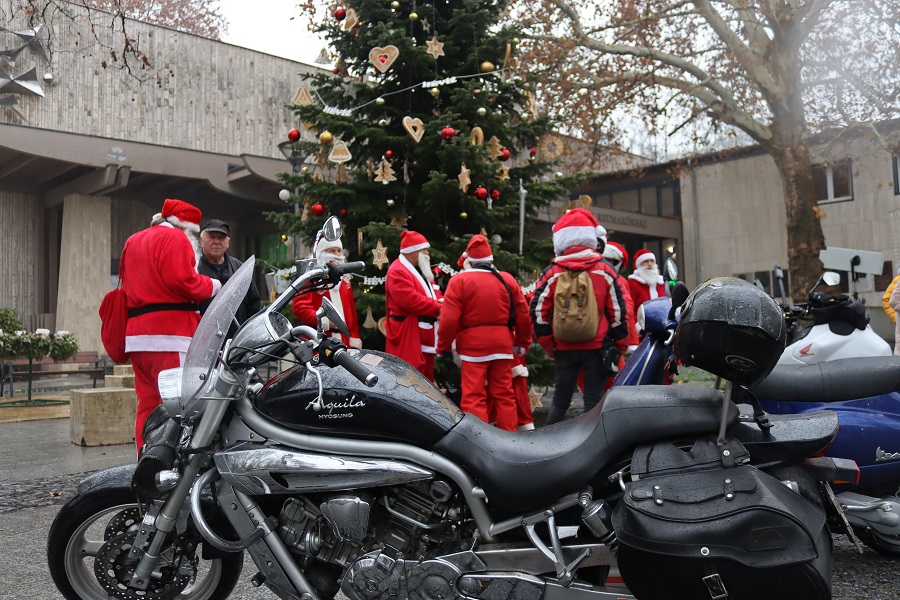 Biker aus Nikolaus in Hévíz Biker aus Nikolaus in Hévíz