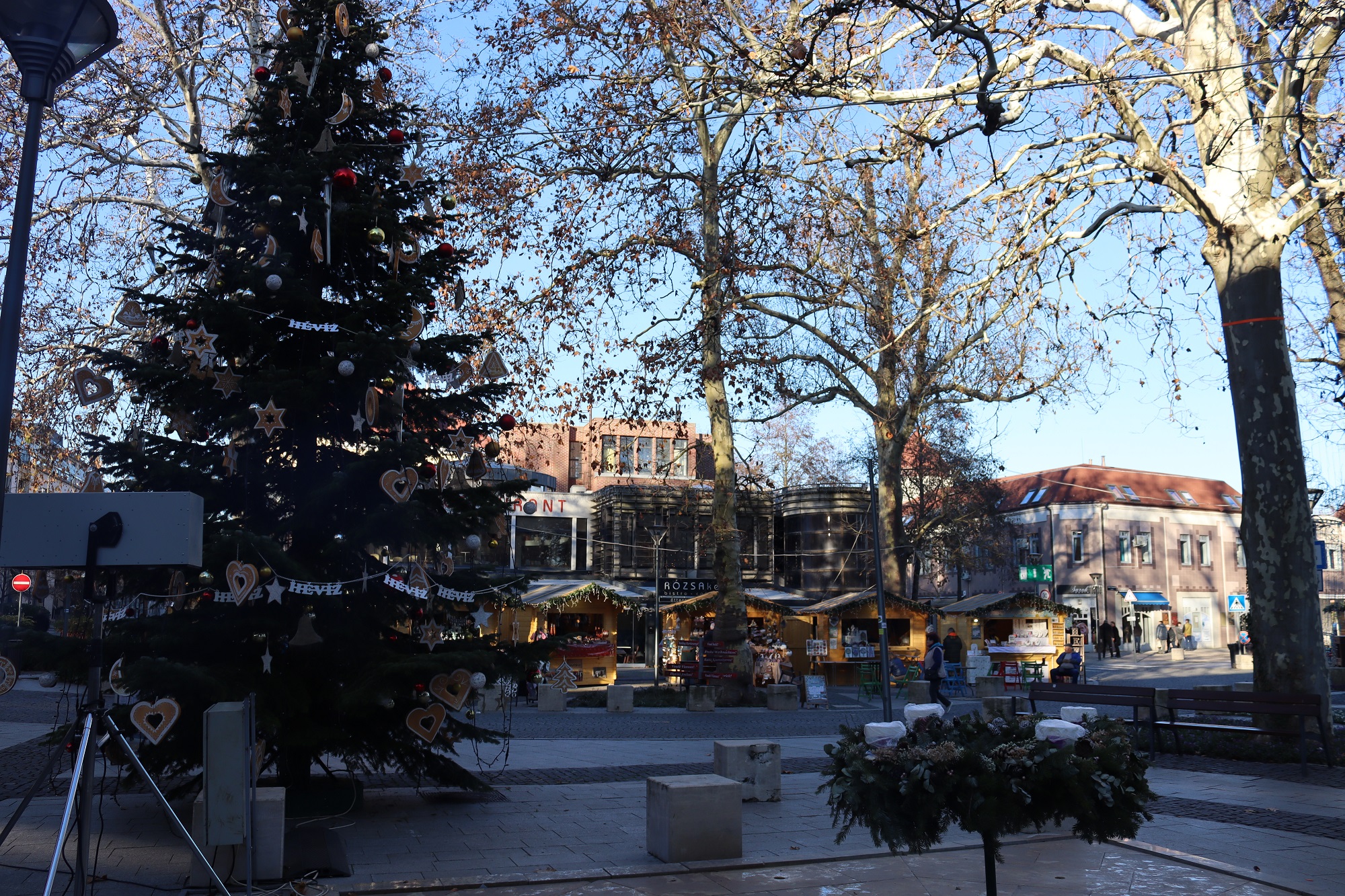Hévíz im Dezember Hévíz im Dezember